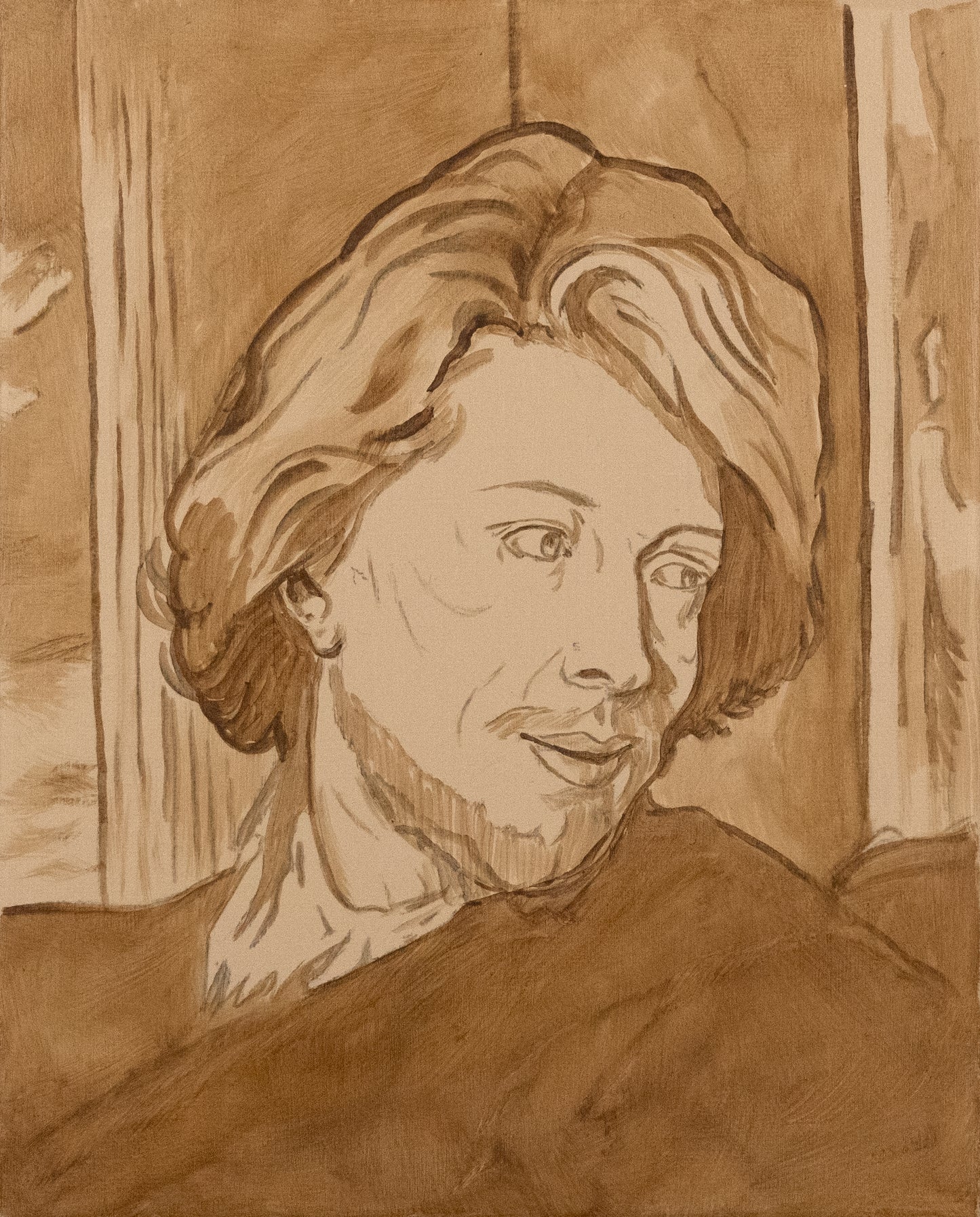 Portrait Study of George Gage