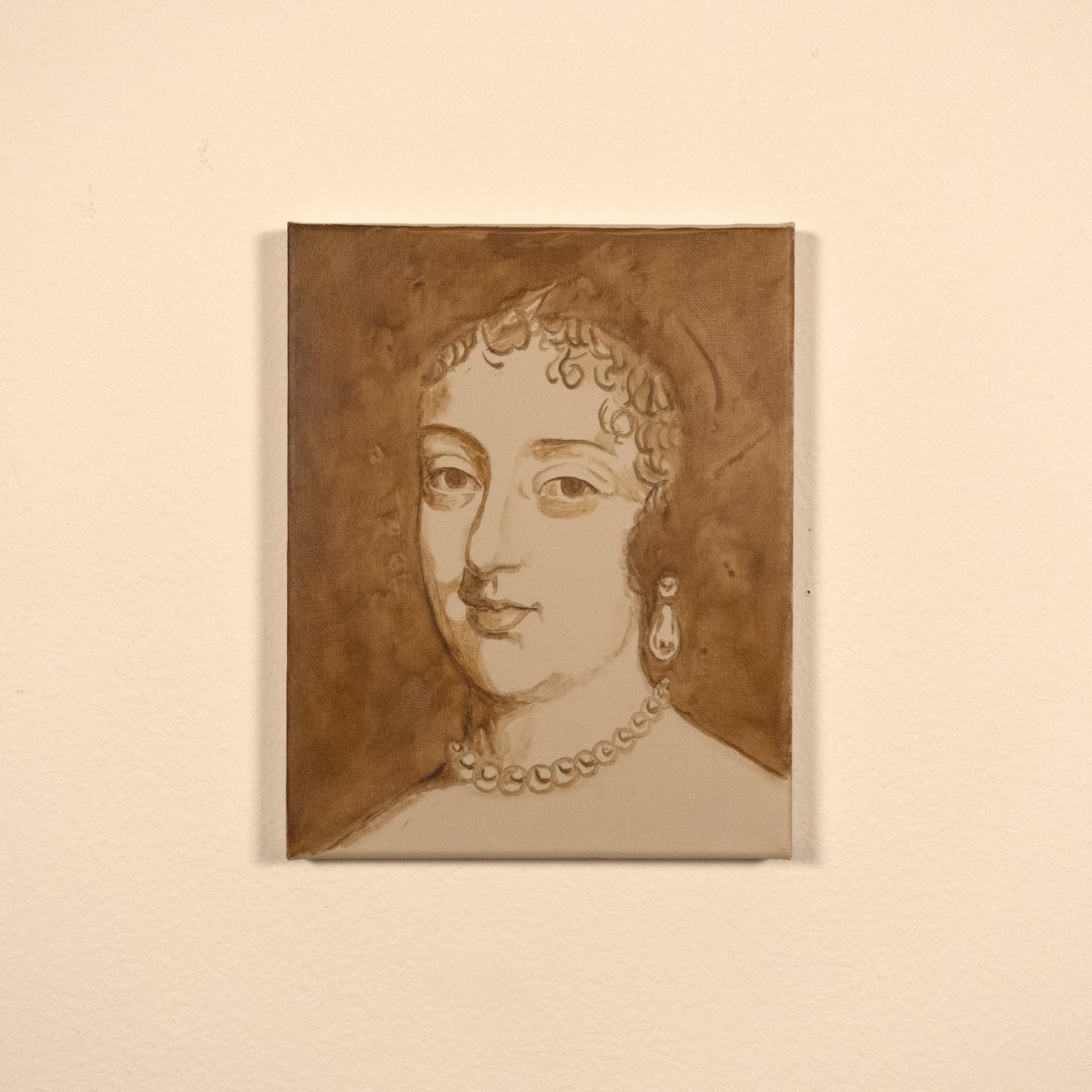 Portrait Sketch of Ninon de l'Enclos