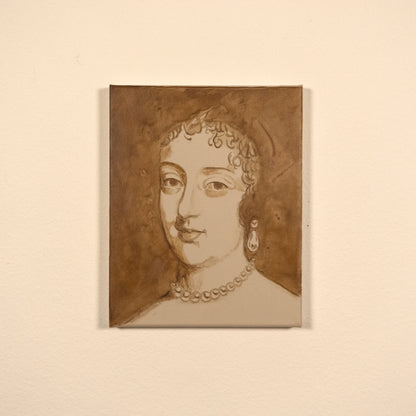 Portrait Sketch of Ninon de l'Enclos
